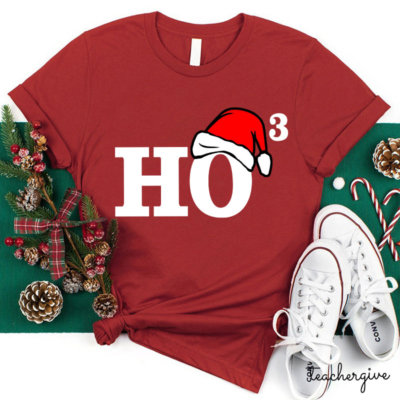 Christmas Ho³ Teacher T-Shirt