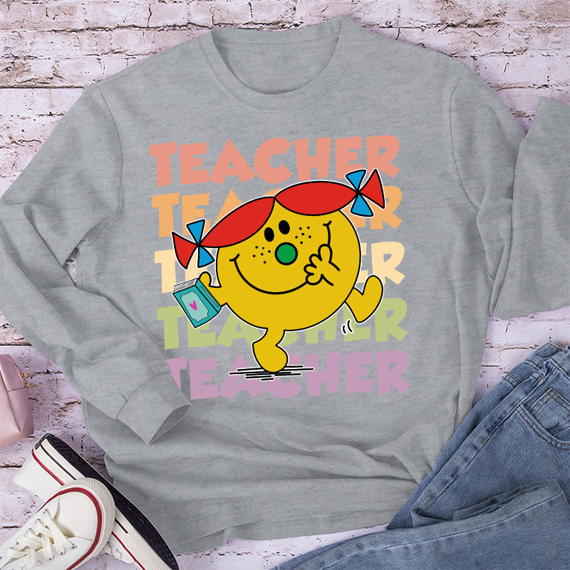 Little Miss Is Going To Teach Long Sleeve T-Shirt