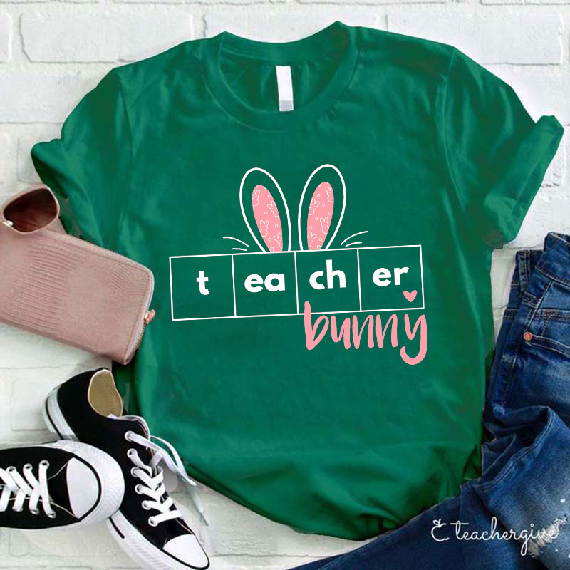 Teacher Bunny Teacher T-Shirt