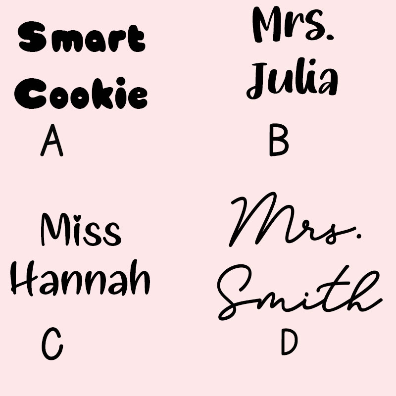 Personalized Smart Cookies Teacher Reward Jar