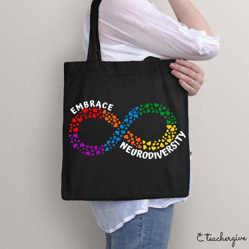 Embrace Neurodiversity Tote Bag