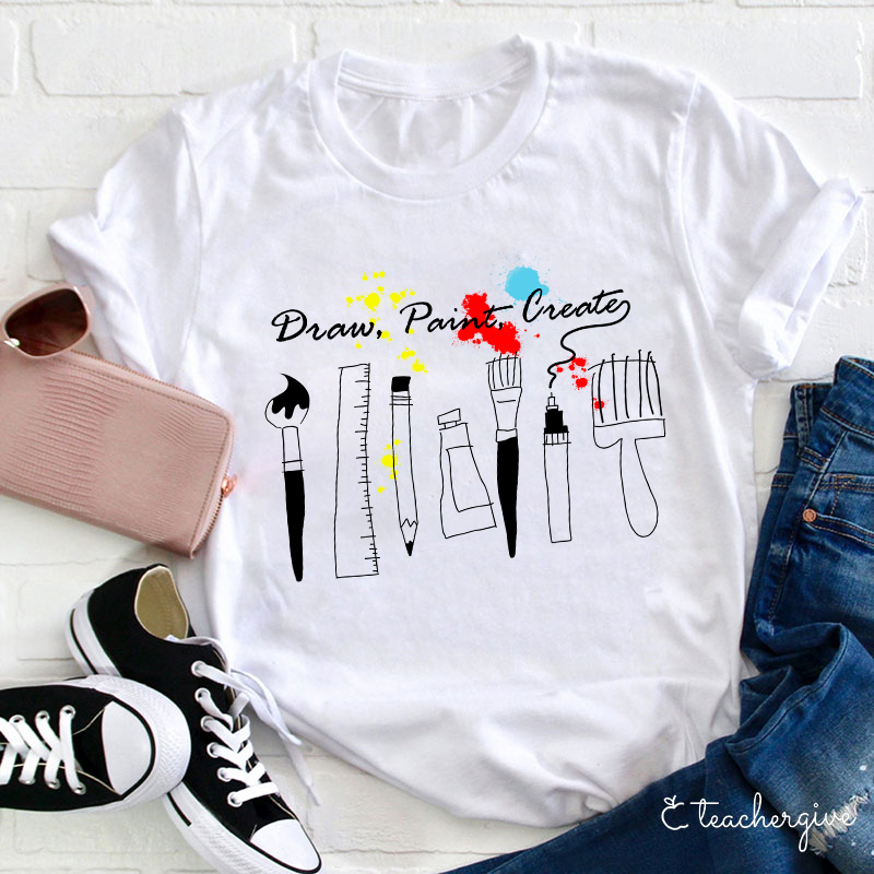 Interesting Art Teacher T-Shirt