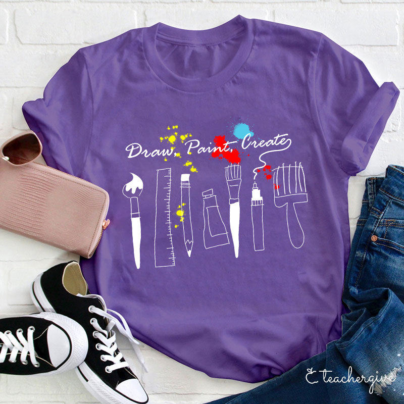 Interesting Art Teacher T-Shirt