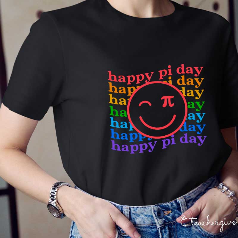 Happy Pi Day Teacher T-Shirt