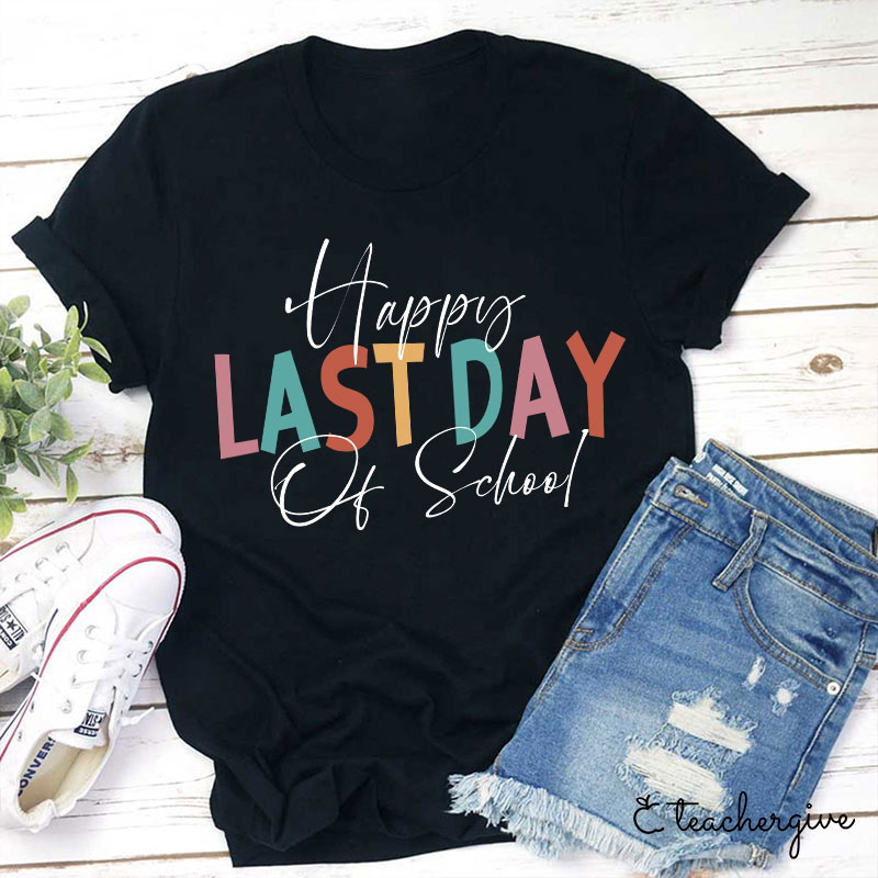 Vintage Happy Last Day of School T-Shirt
