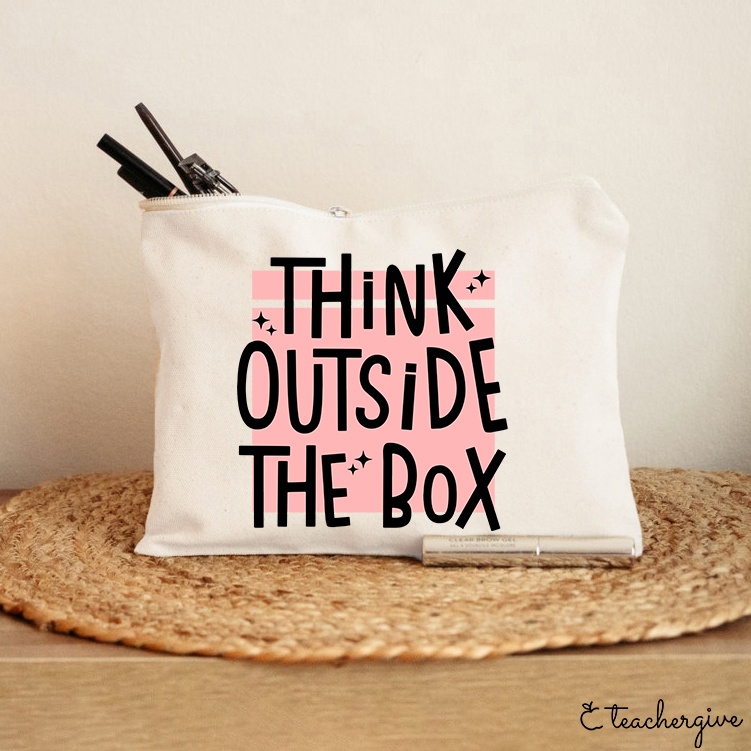 Think Outside The Box Makeup Bag
