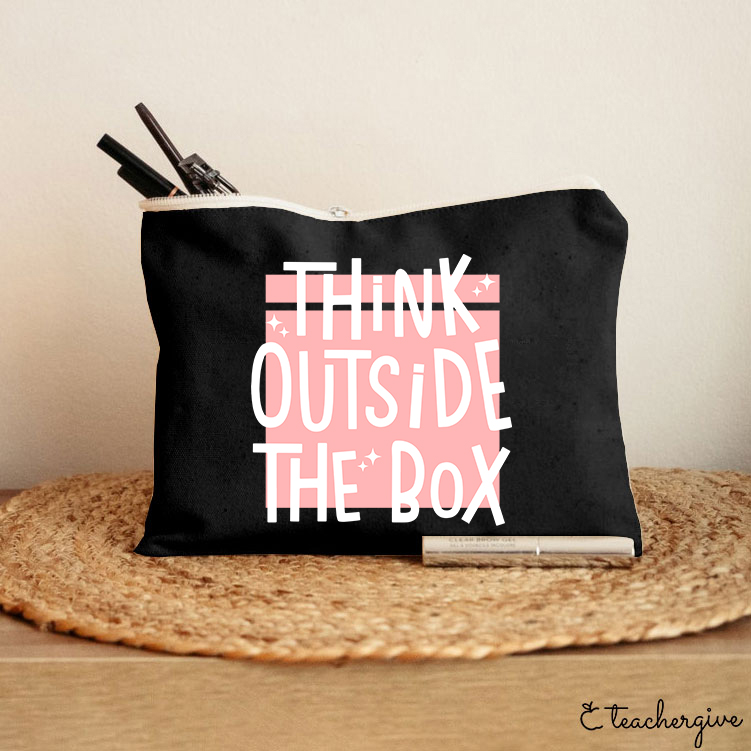 Think Outside The Box Makeup Bag