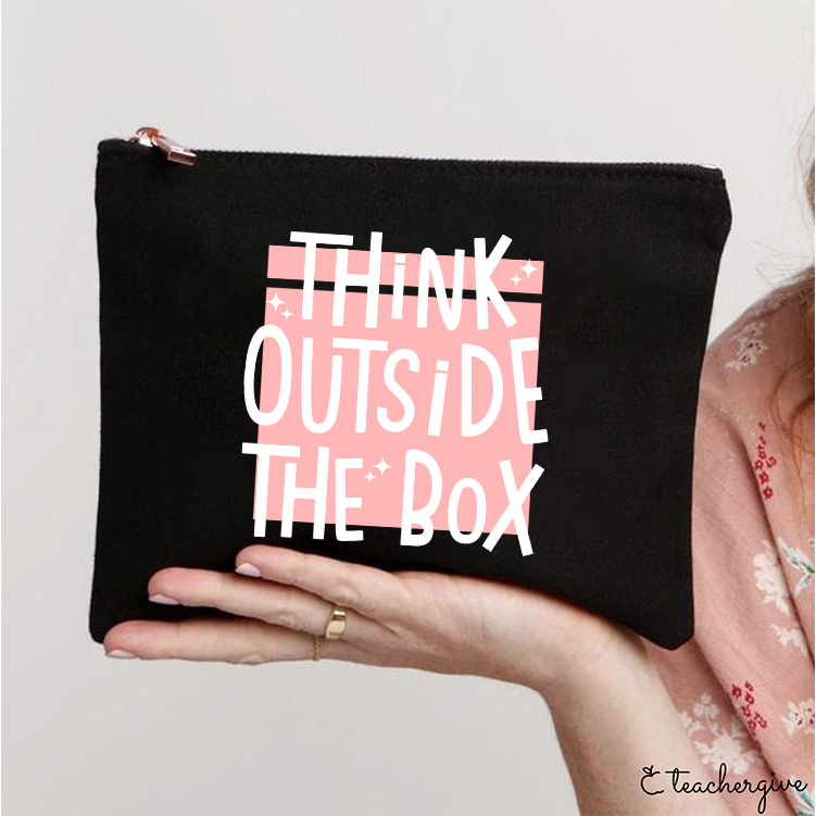 Think Outside The Box Makeup Bag