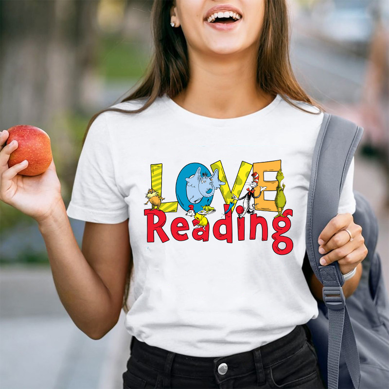 I Just Love Reading Teacher T-Shirt