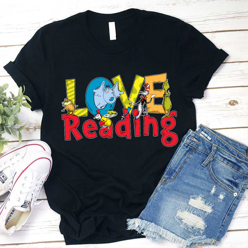 I Just Love Reading Teacher T-Shirt