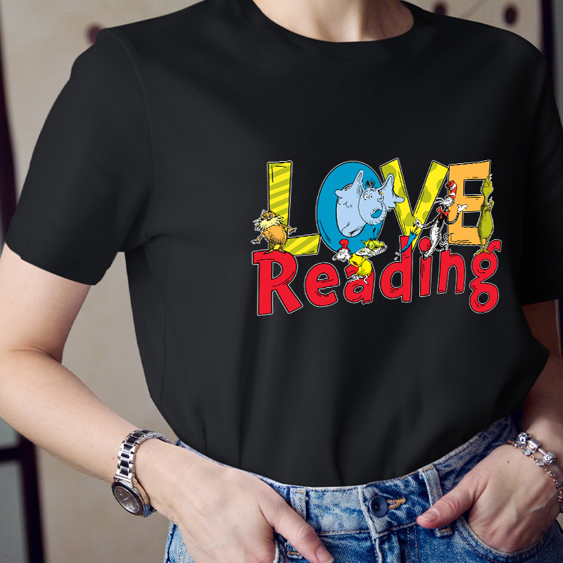 I Just Love Reading Teacher T-Shirt