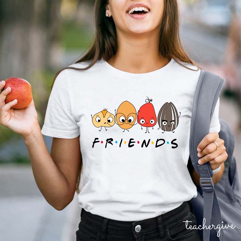 Cute Friends Teacher T-Shirt