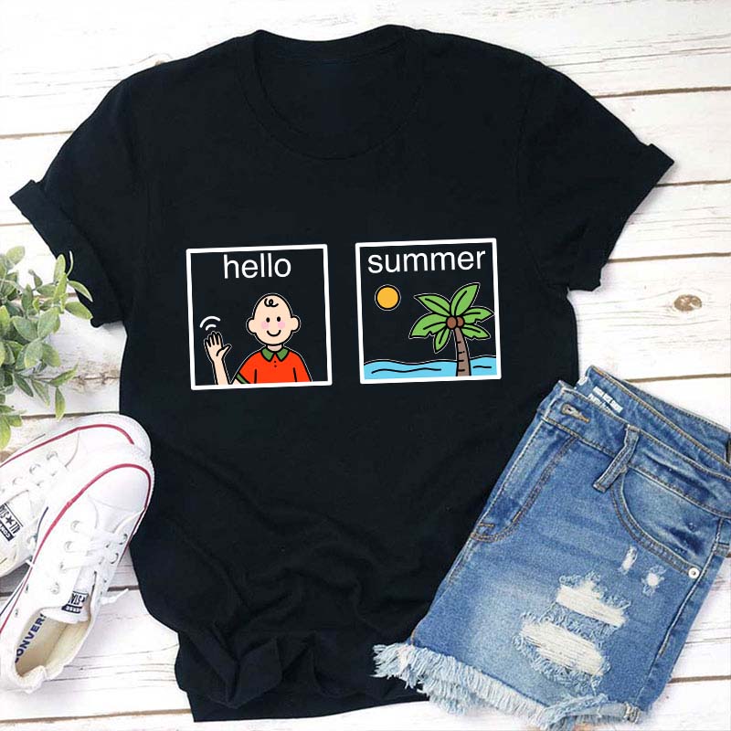 Hello Summer Teacher T-Shirt