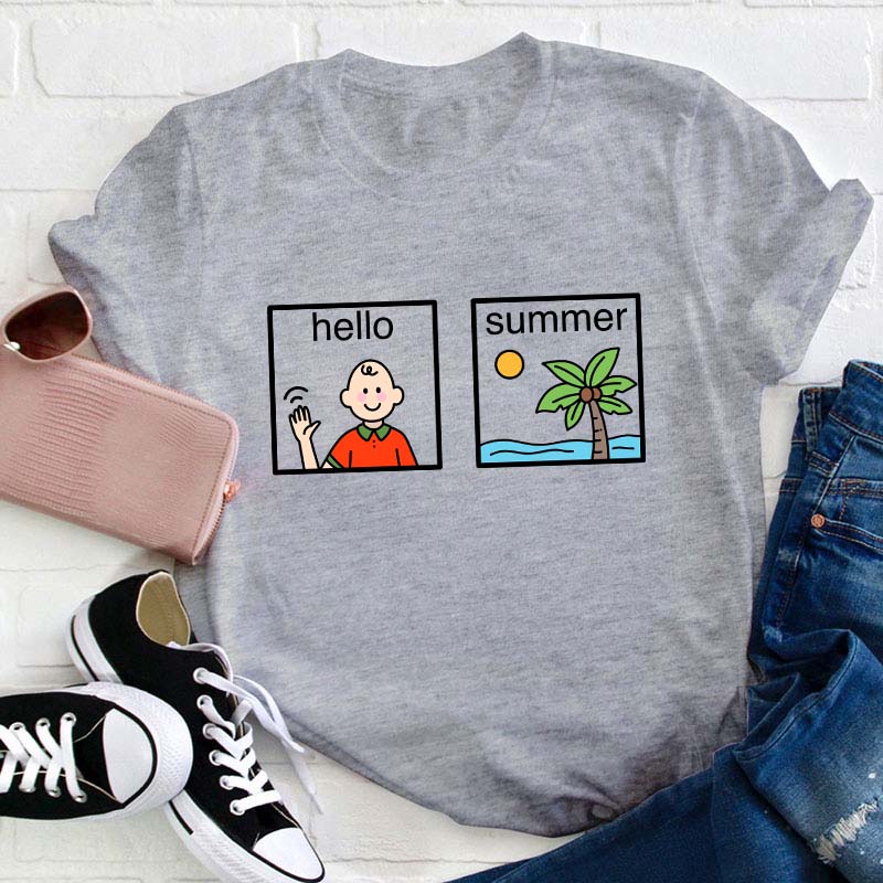 Hello Summer Teacher T-Shirt