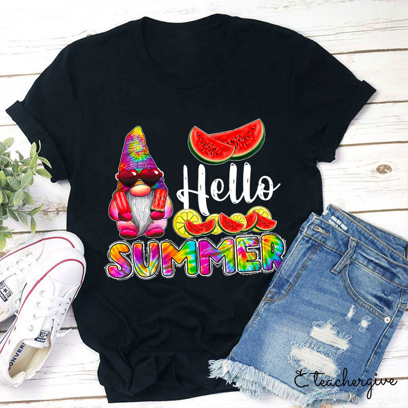 Hello Summer Cute Little Image T-Shirt
