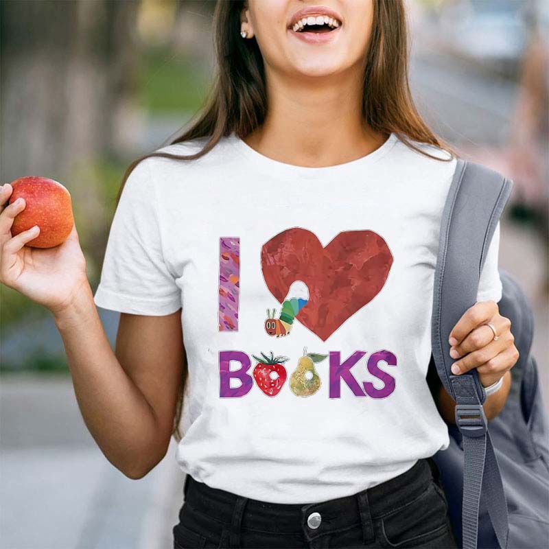 I Love Books T-Shirt