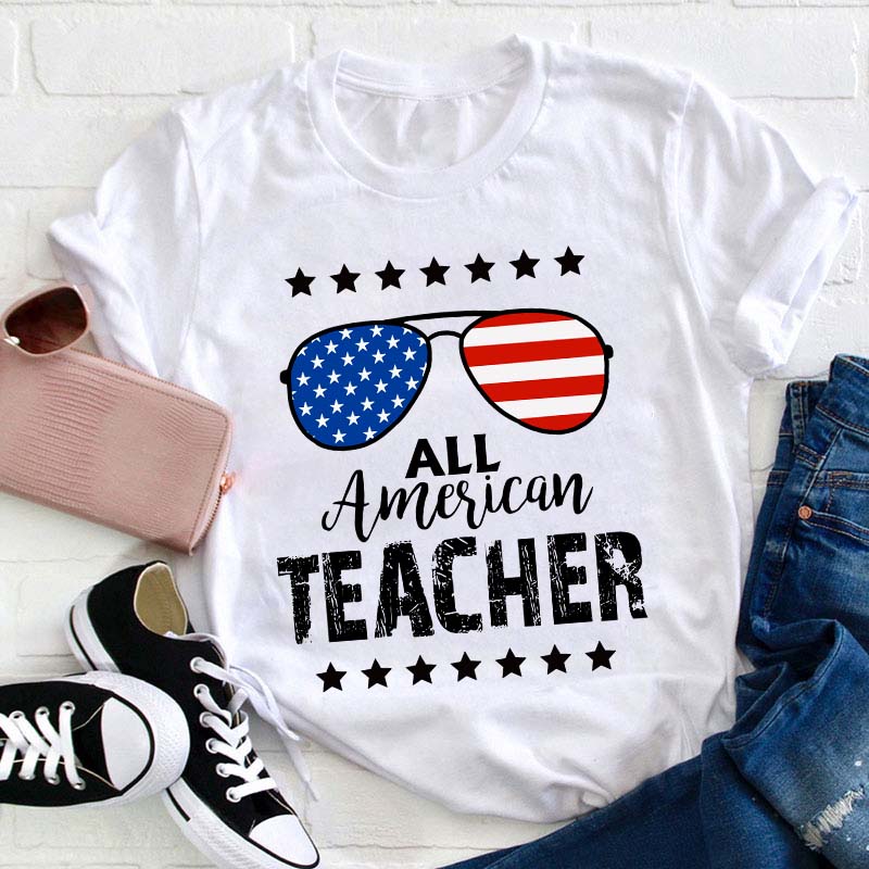 All American Teacher T-Shirt