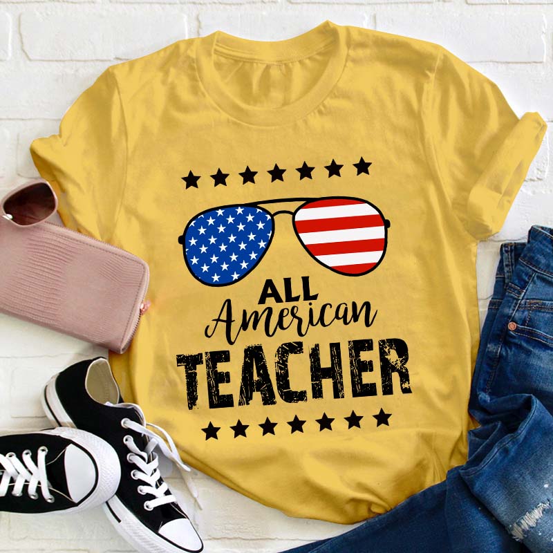 All American Teacher T-Shirt