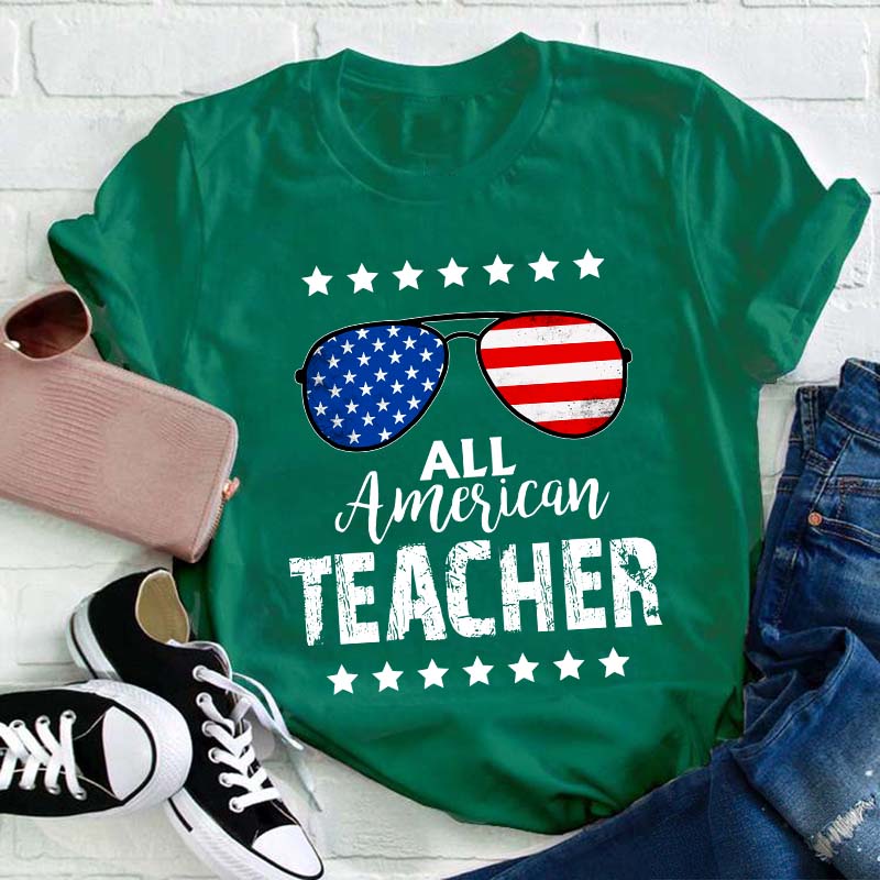 All American Teacher T-Shirt