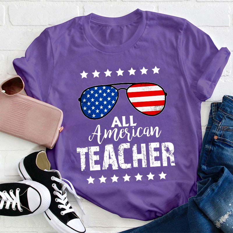 All American Teacher T-Shirt