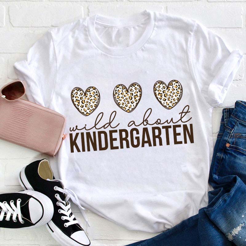Personalized Wild About Teacher T-Shirt