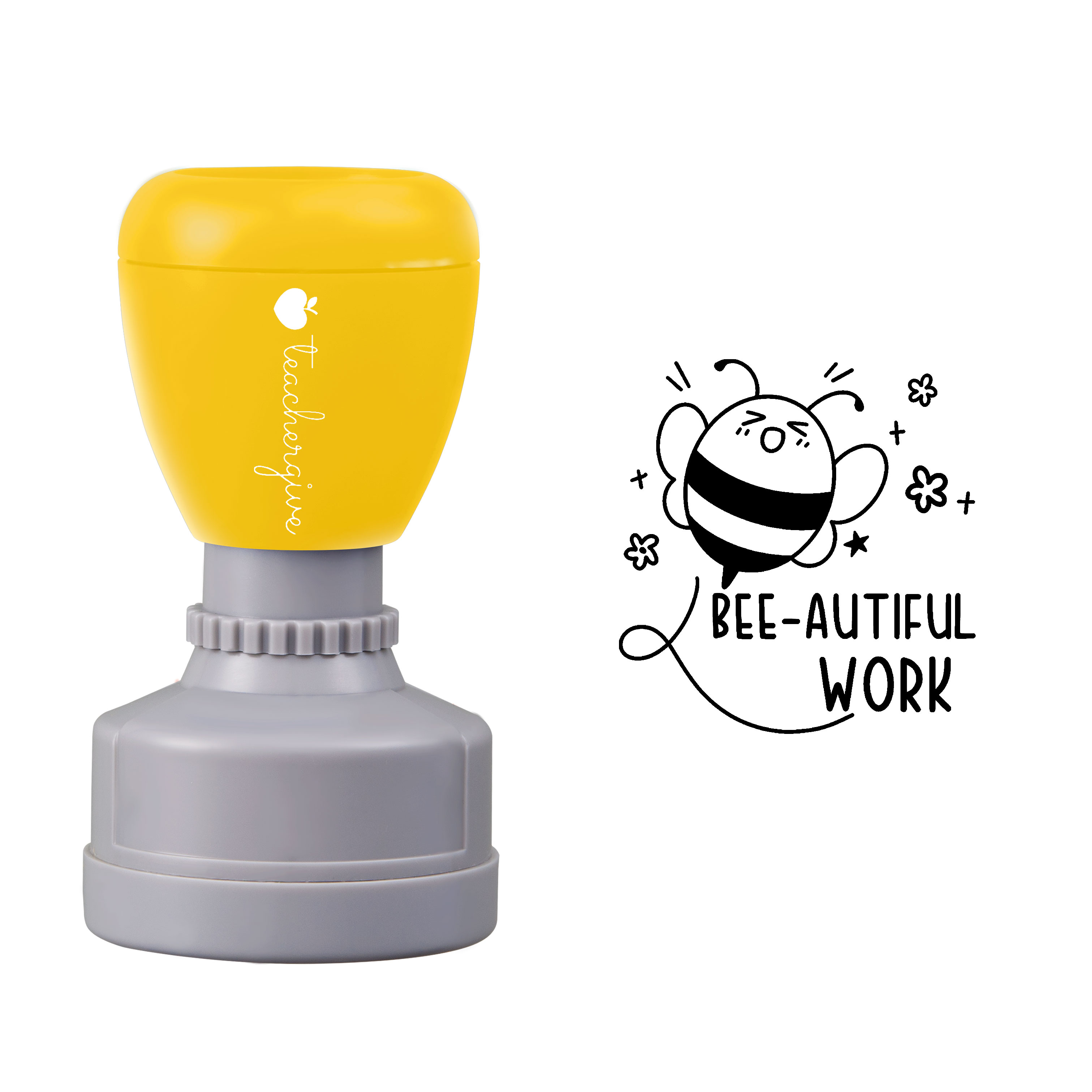 Bee-Autiful Work Stamp
