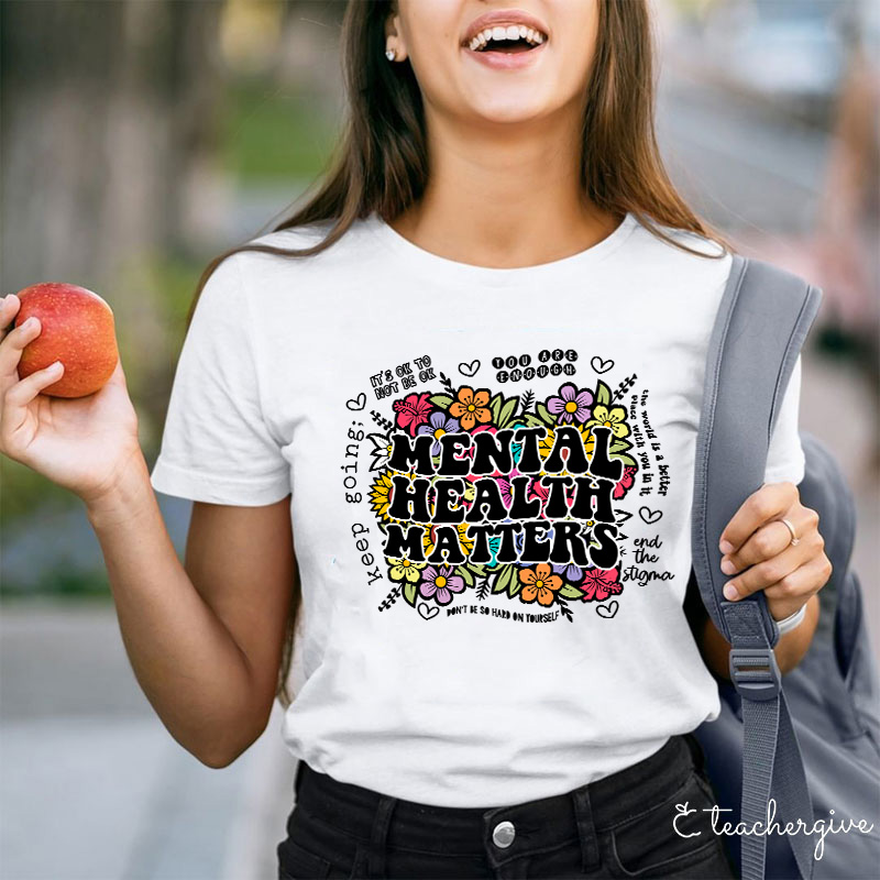 It' Ok Not Be Ok Teacher T-Shirt