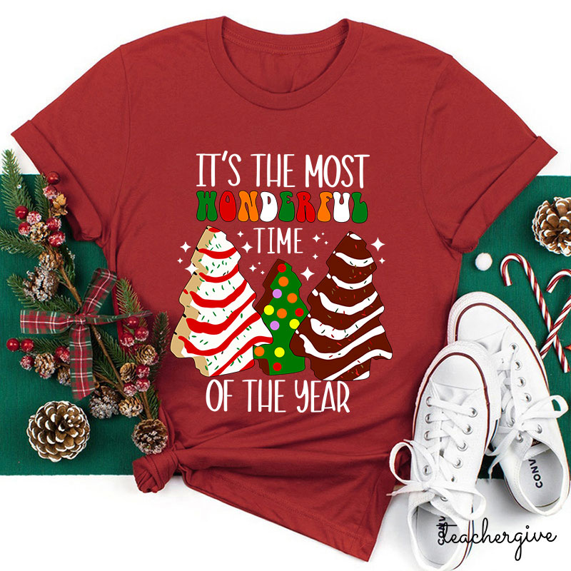 It's The Most Wonderful Time Of The Year Teacher T-Shirt
