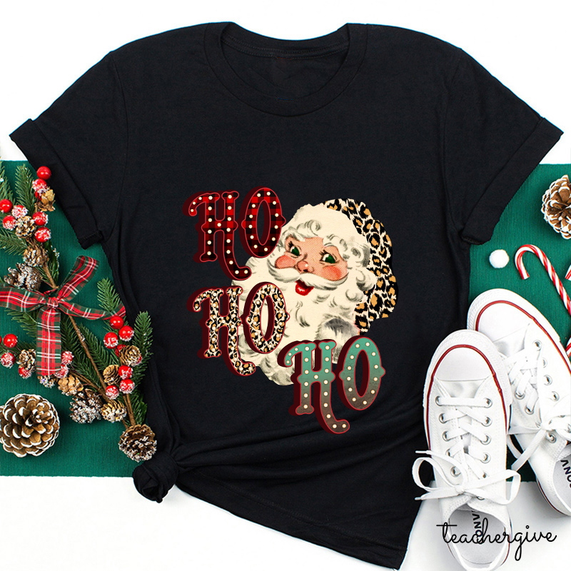 HO HO HO I'm Coming Teacher T-Shirt