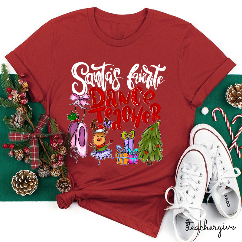 Santa's Dance Teacher T-Shirt