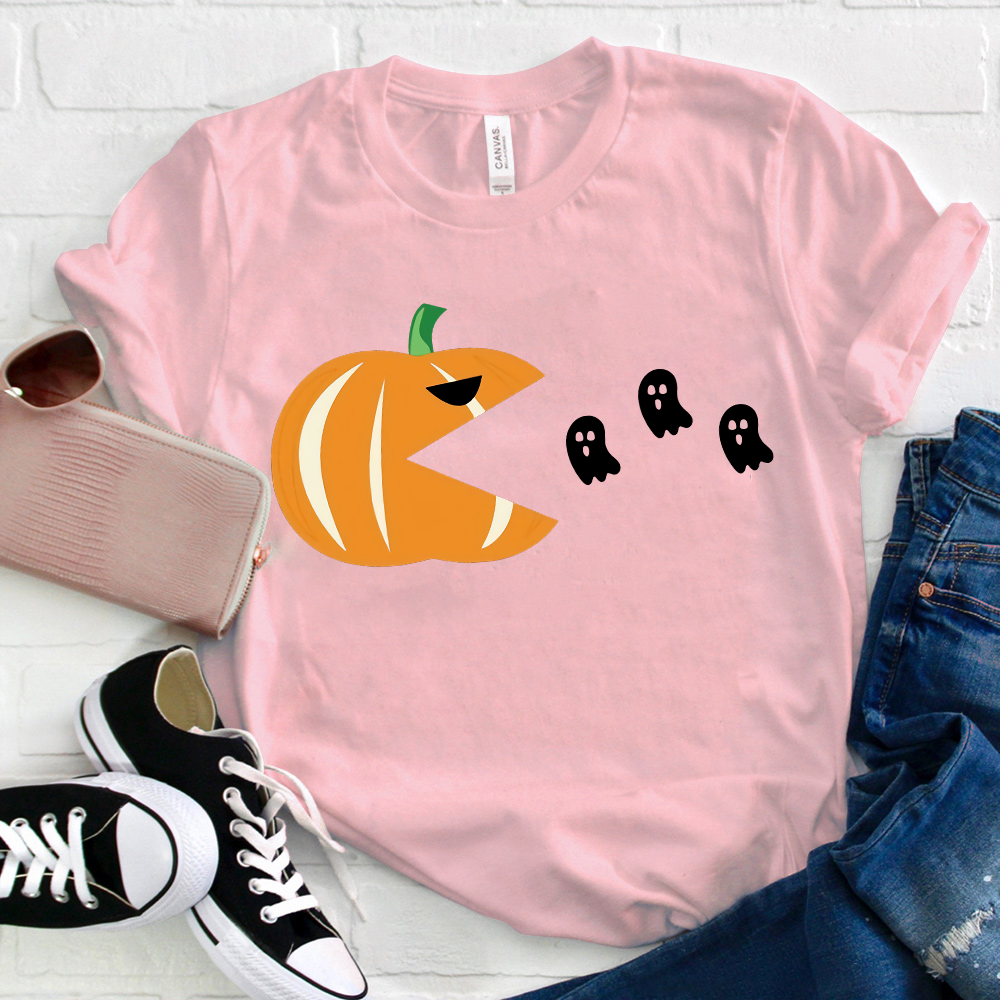 The Pumpkin Is Eating Ghosts T-Shirt