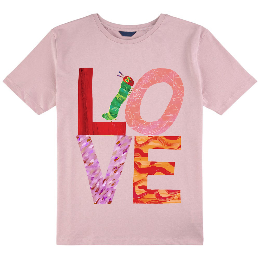 Love Letter Caterpillar  Kids T-Shirt