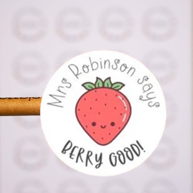 Personalized Cute Berry Good Stickers