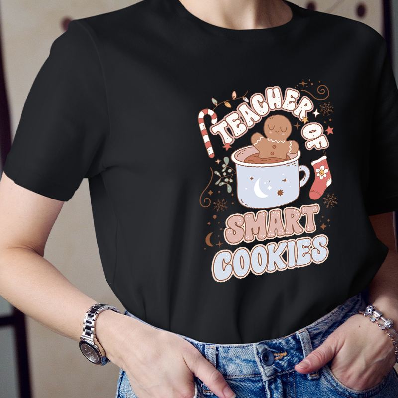 Teacher Of Smart Cookies Teacher T-Shirt