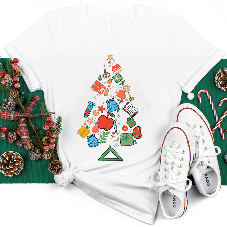 Christmas Tree Teacher T-Shirt