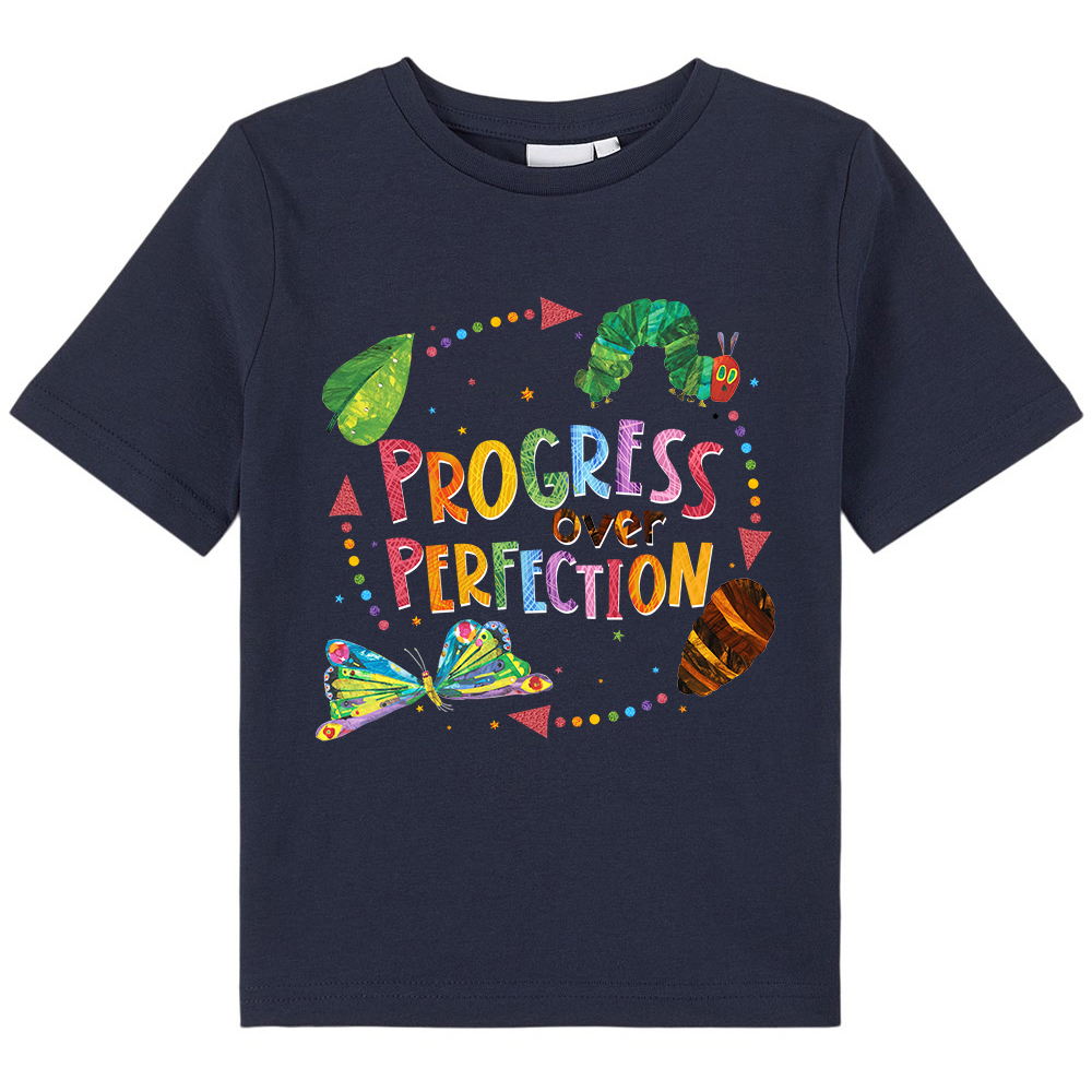 Progress Over Perfection Kids T-Shirt