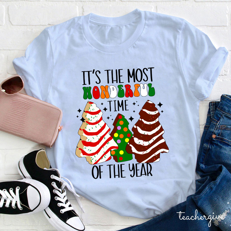 It's The Most Wonderful Time Of The Year Teacher T-Shirt
