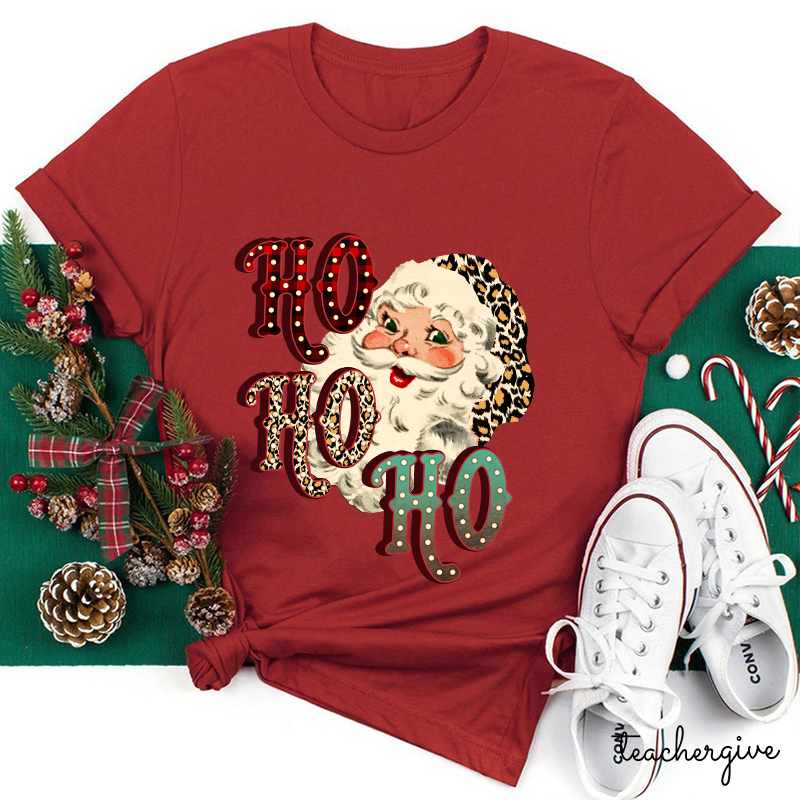 HO HO HO I'm Coming Teacher T-Shirt