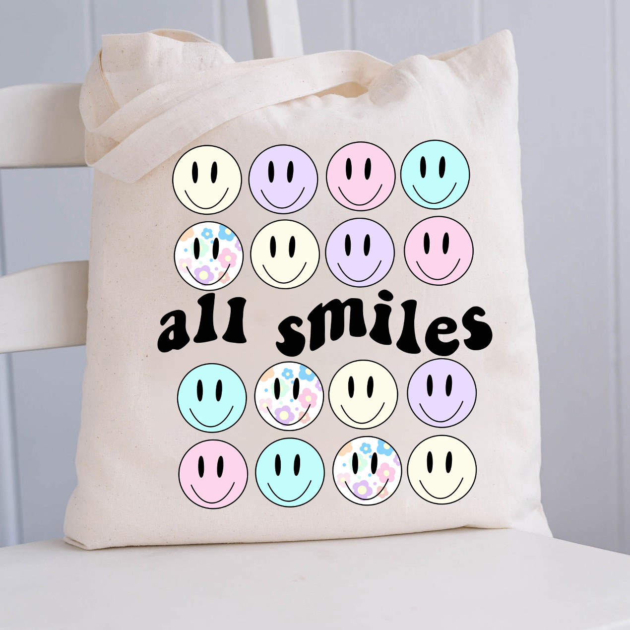 All Smiles Tote Bag