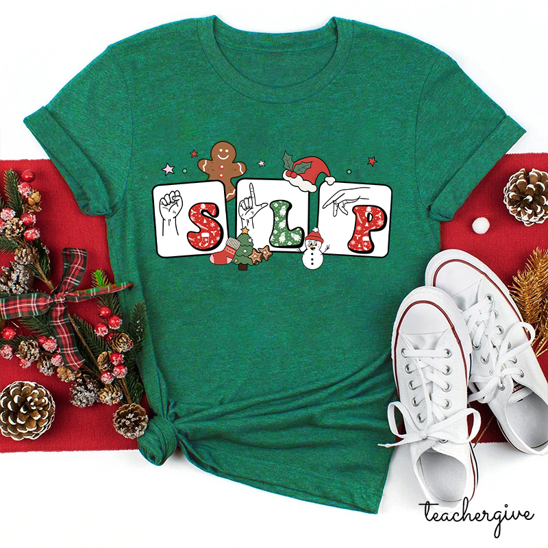 Merry Christmas To You SLP Teacher T-shirt