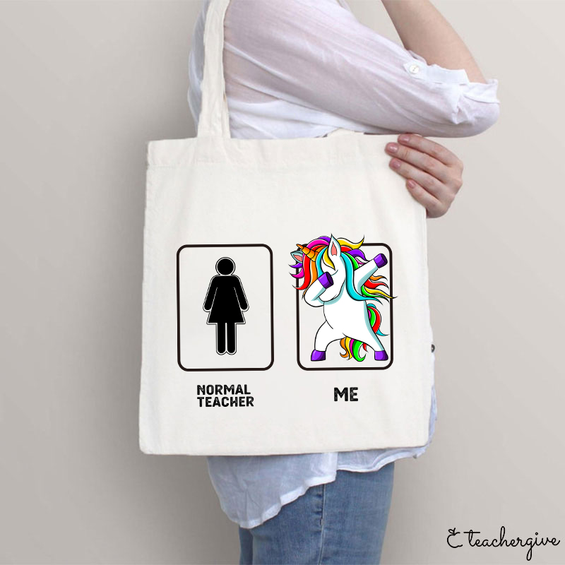 Normal Teacher & Me Tote Bag