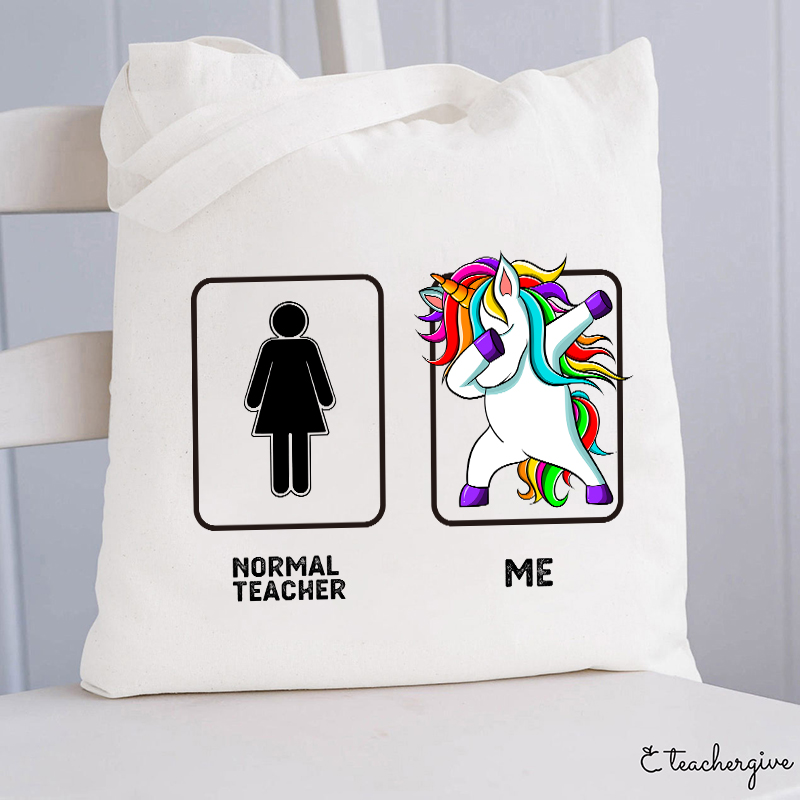 Normal Teacher & Me Tote Bag