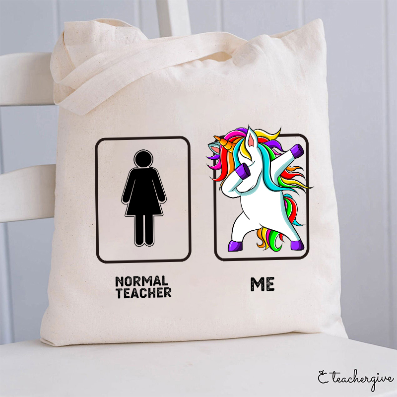 Normal Teacher & Me Tote Bag