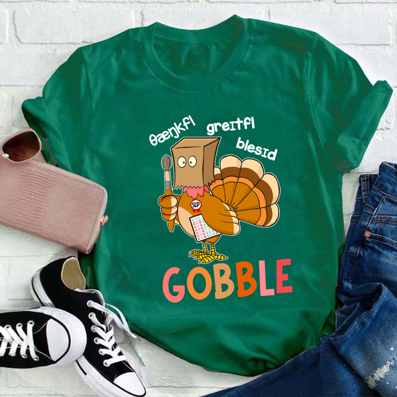 Gobble Teacher T-Shirt