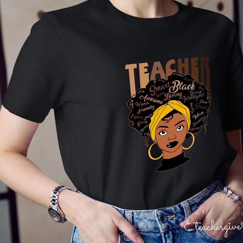Brilliant Black Teacher T-Shirt