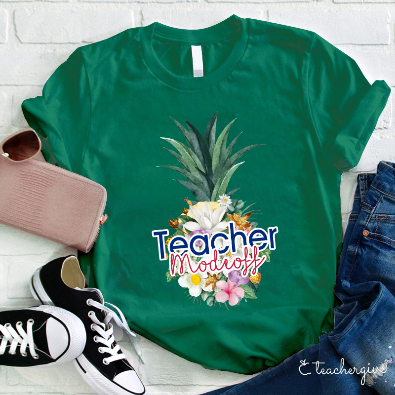 Teacher Mode Off Teacher T-Shirt