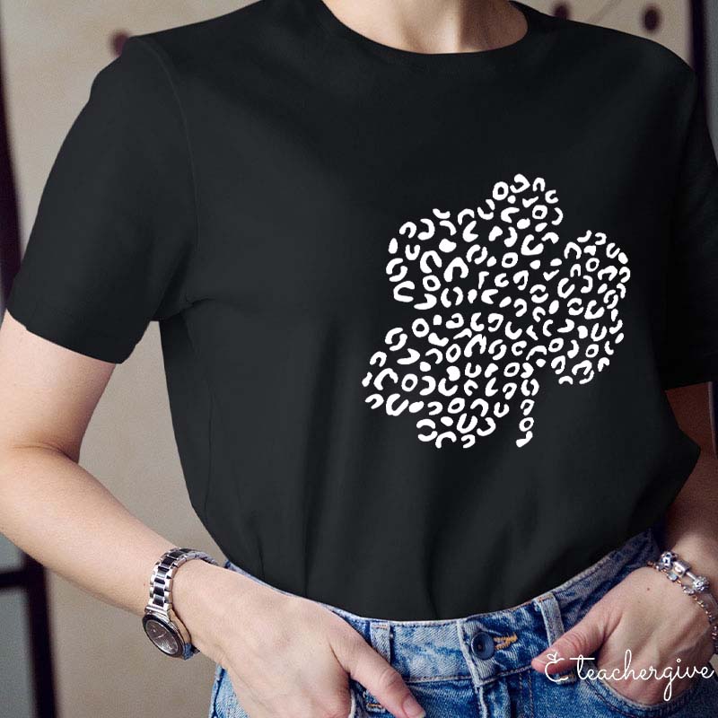Clover St. Patrick's Day Teacher T-Shirt