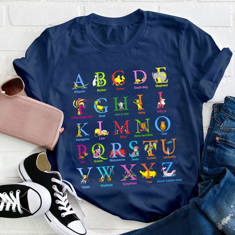 Amazing Alphabet Teacher T-Shirt