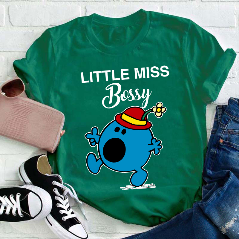 Little Miss Bossy Teacher T-Shirt