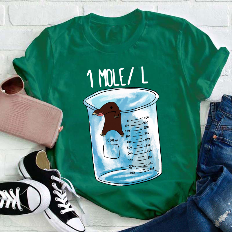 Experimental 1000ML Measuring Cup Teacher T-Shirt
